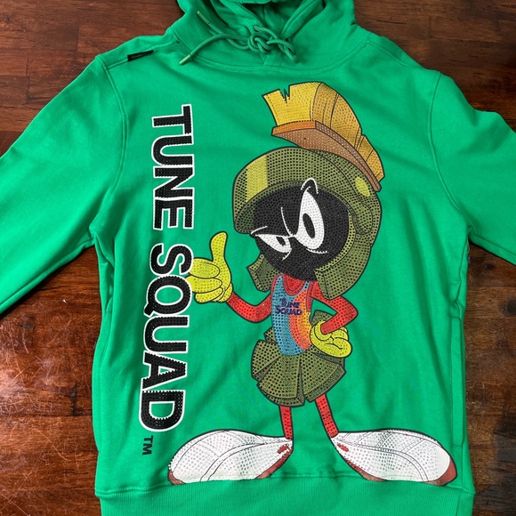 Tune Squad Hoodie Sz various green - Picture 3 of 5